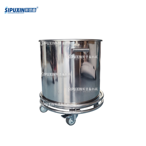 100-1000L 304 Stainless steel sanitary grade air-proof storage tanks for water liquid milk