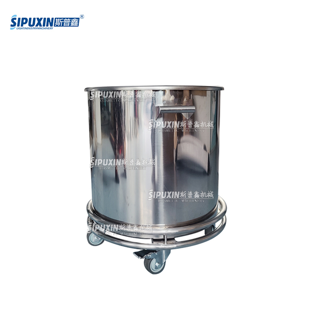 100-1000L 304 Stainless steel sanitary grade air-proof storage tanks for water liquid milk