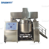 1000L cream mixing motor shampoo lotion toothpaste homogenizing mixer machine with oil water tank