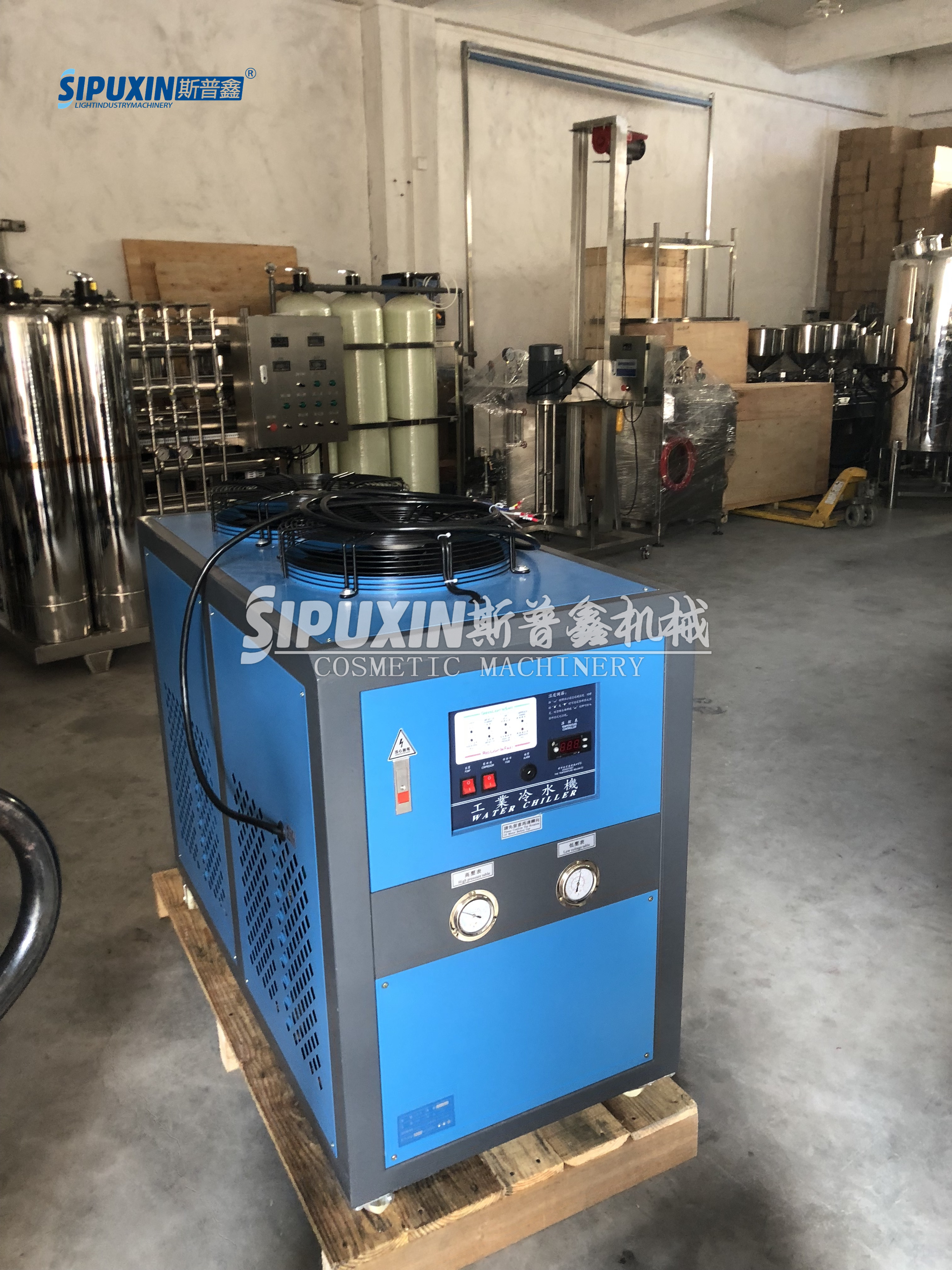  Industrial Air Cooled Water Chiller For Pet Blow Molding Machine