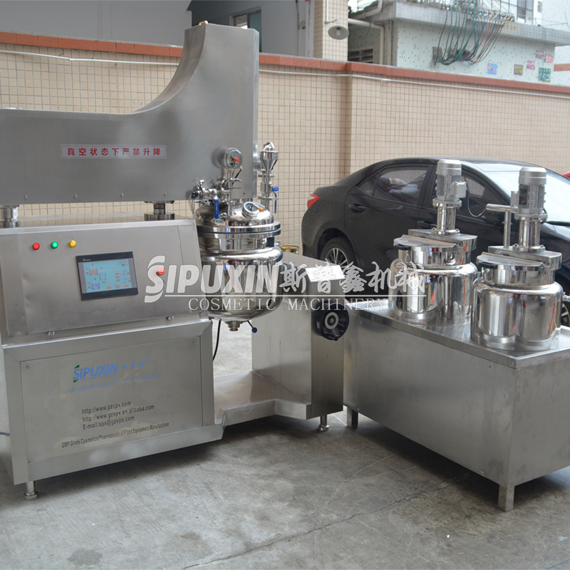 SPX 100L Homogeneous Emulsion Machine with PLC Control Panel 