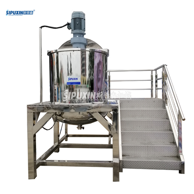 1000L Liquid Wash Homogeneous Mixing Machinery For Cosmetic Daily 