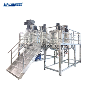 SPX 1000L Vacuum Emulsifier Toothpaste Making Machine for Daily Products