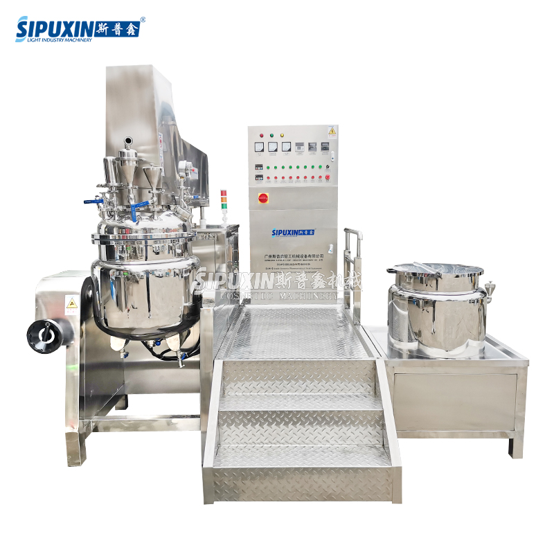 SPX Good Quality Ointment Cream Lotion Vacuum High Shear Emulsifying Machine Emulsifier Homogenizer Mixer