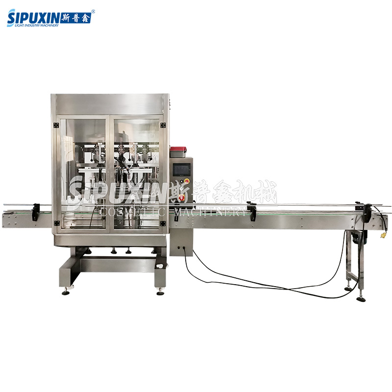 Smart Automatic Filling Machine Liquid Shampoo Filling Machine with Anti-corrosive Six Heads Soap Filler