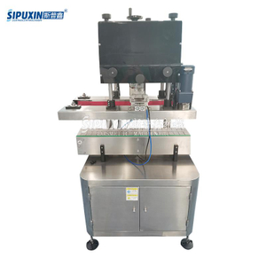 Full Automatic Screw Capping Sealing Machine Desktop Capping Machine For Beverage Shower Gel