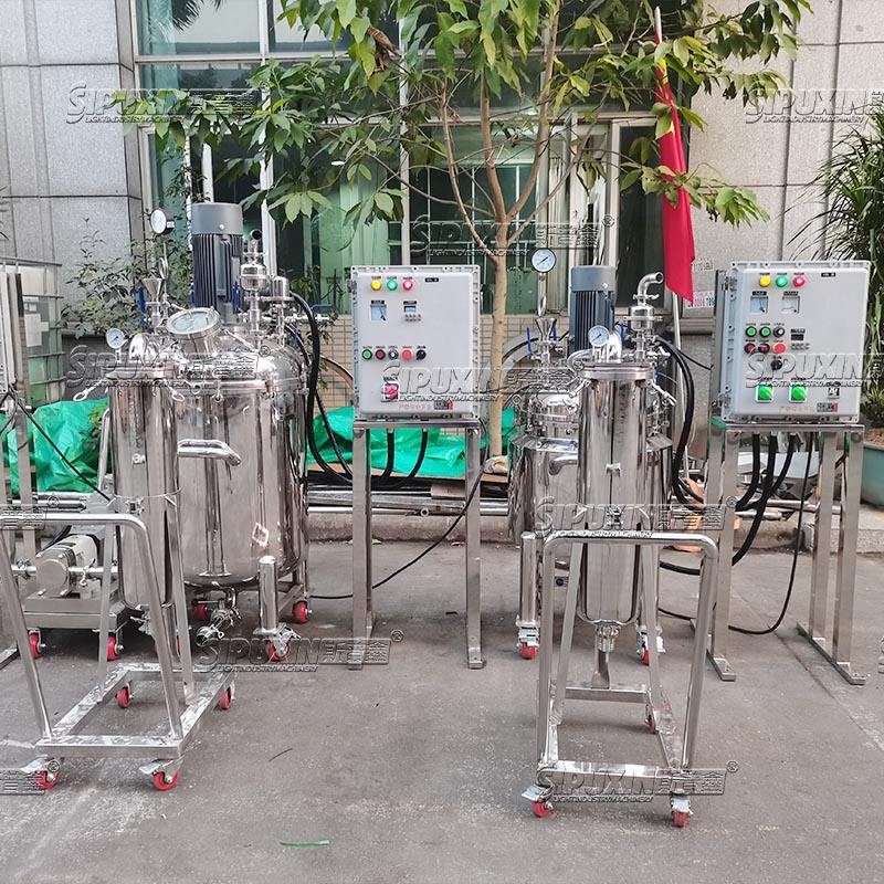 Adjustable Speed Explosion Proof AC Motor Dispersing Mixer for Chemical and Cosmetic Industry