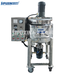 Cosmetics Stainless Steel Small Capacity Mobile Mixing Mixer tank For Liquids Creams