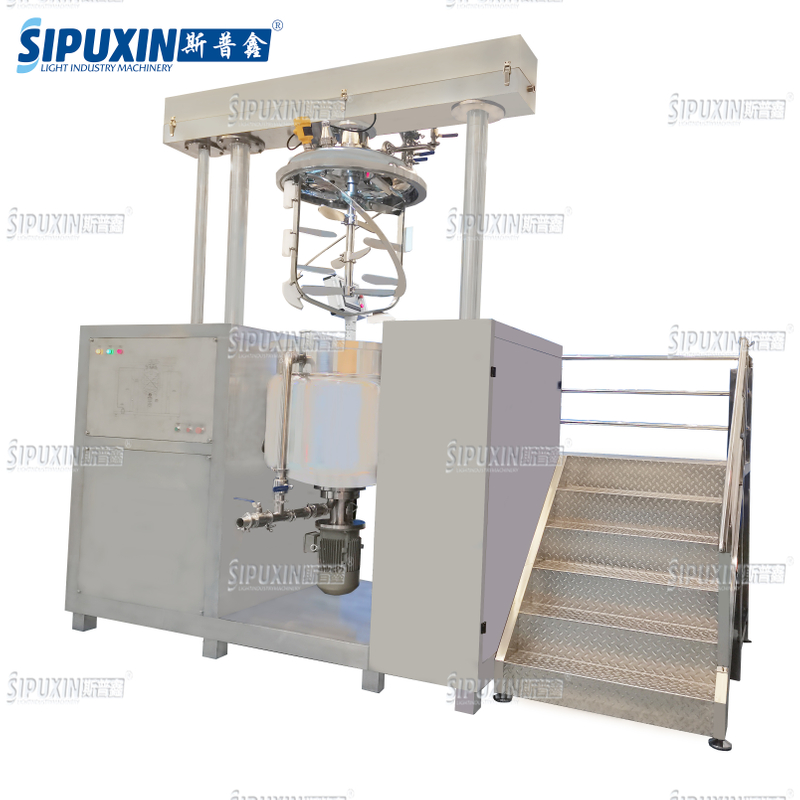 Sipuxin GIM Standard Homogenizer Mixer Industrial Industrial Agitator Mixer Cosmetic Making Equipment