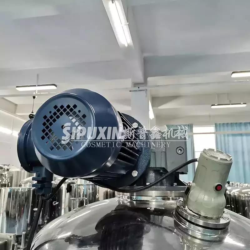 SPX Sanitary Stainless Steel Cosmetic Production Mixing Equipment Liquid Soap Making Machine Bathroom Supplies Mixing Tank