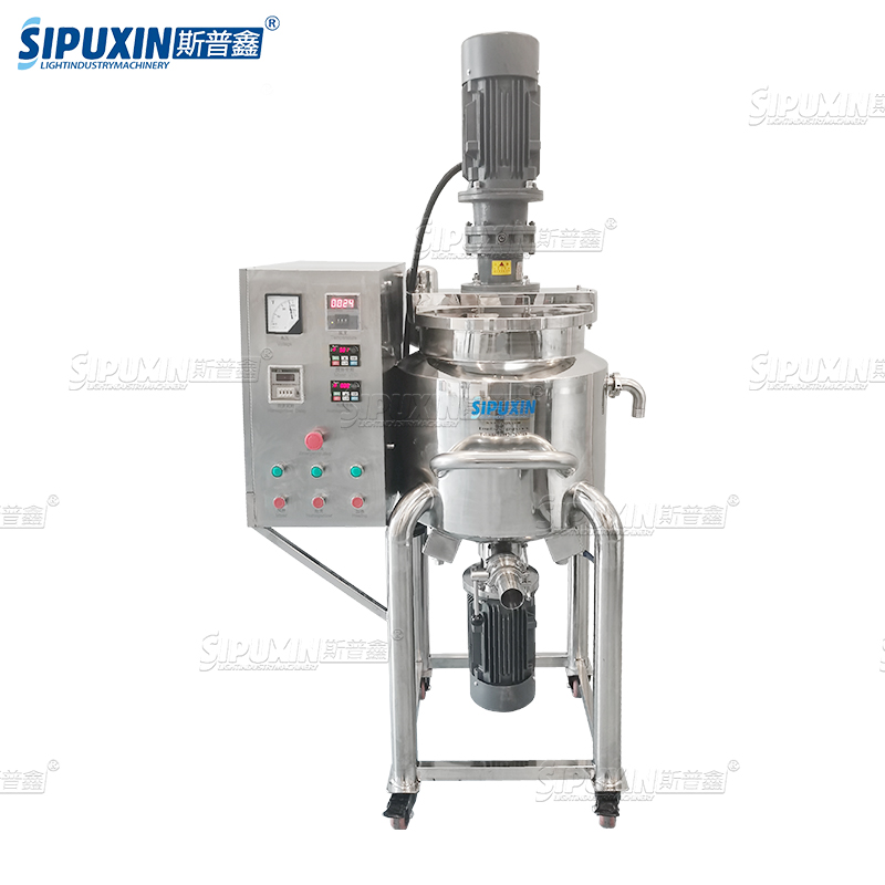 Small Batch 50L Factory Use Removable Electric Heating Dispersing Mixing Tank Liquid Wash Manufacturing Reactor Detergent Mixer
