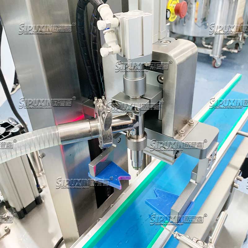 Automatic Single-head Piston Filler with Integrated Feeding Pump