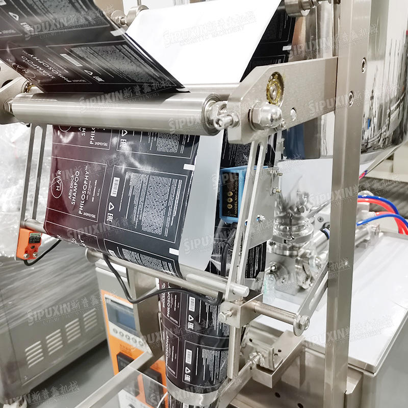 Automatic Special-shaped Bag Filling and Packaging Machine for Cosmetic Cream Shampoo Sauce Mayonnaise Small Sachet