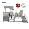 High Shear 250L Automatic Combination Tank Hydraulic Lifting Vacuum Homogenizer Emulsifier with Motor for Cosmetics and Food