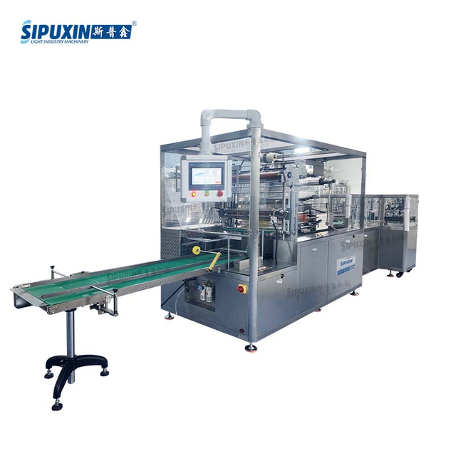 Automatic Cigarette Pack Wrapping Machine