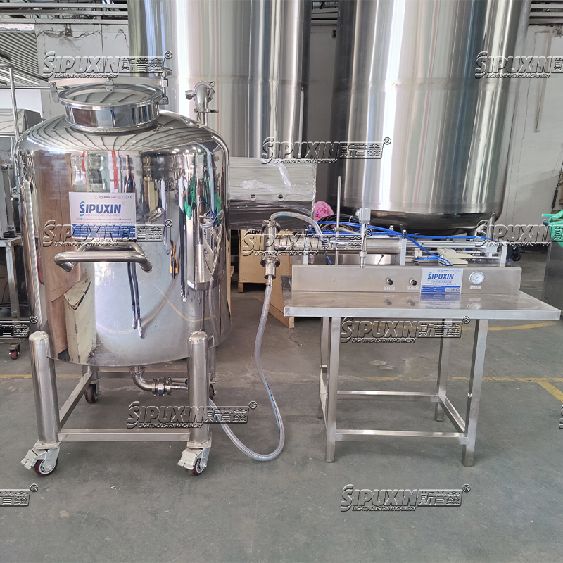  Automatic Single Head Double Discharge Filling Machine
