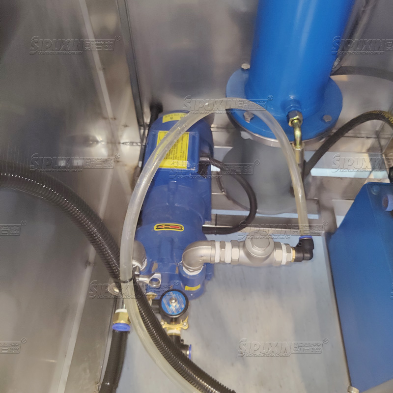 100L Hydraulic Lifting Upper Homogenizing Electric Heating Vacuum Homogenizing Emulsifier Manual Discharge