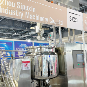 SPX High Configuration Lifting Type Vacuum Emulsifier Mixer 