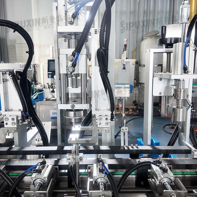 Automatic Linear Perfume Filling Machine Multi Heads Glass Bottle Fragrance Filler PLC Control Cosmetic Liquid Machinery