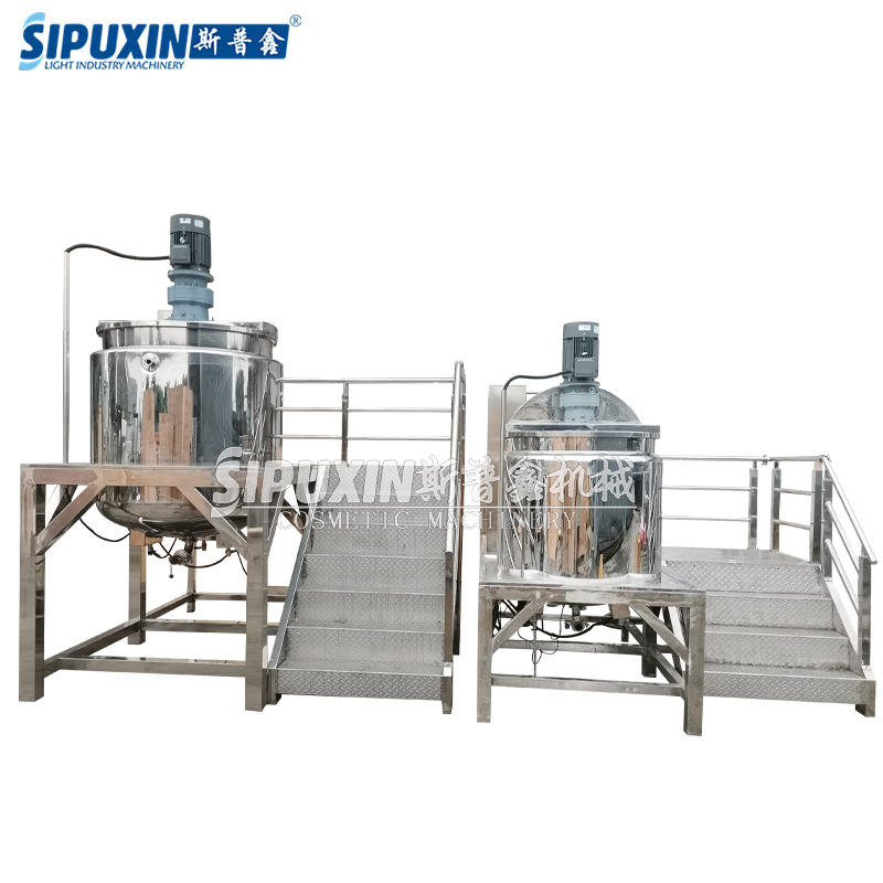 Disperse Electric Heating Wax Mixing Tank Combination 