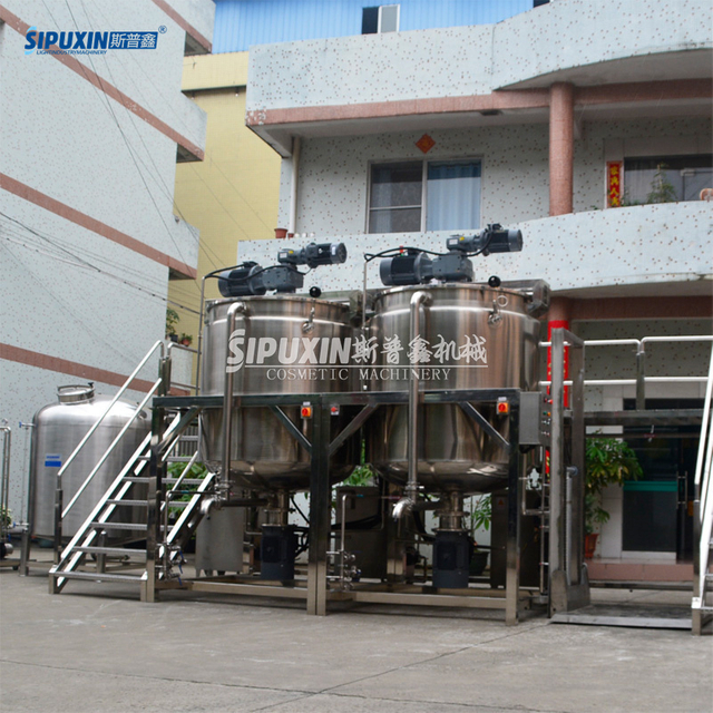 2000L Homogeneous Shower Gel Liquid Detergent Blending Tank