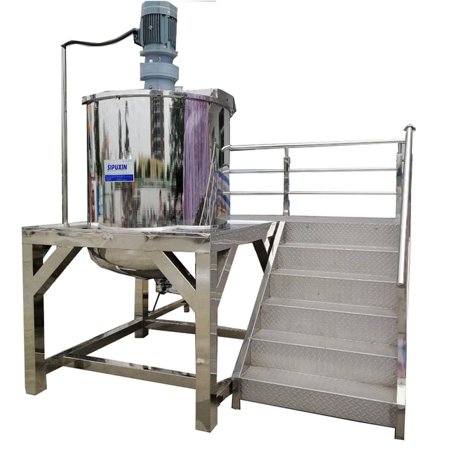 1T Single Layer Stainless Steel Mixer Mixing Equipment