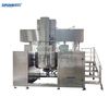 500 L Stainless Steel Hydraulic Lifting Vacuum Emulsifying Machine Toothpaste Making Mixing Equipment