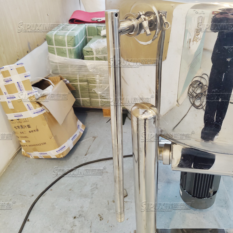 SPX Factory Price Movable Electrical Heating Mixing Tank