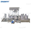 1500L vacuum mixing tank hydraulic lifting type electric heating bottom homogenizer vacuum emulsifying mixer