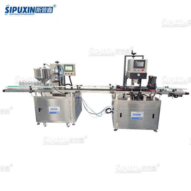  SPX Hot Seller Full Automatic Single-head Filling And Capping Machine