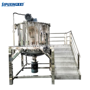 1500L Homogeneous Mixer For Cosmetic SUS304/316 Factory Price Liquid Soap Mixing Tank