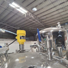 1000L 2000L Stainless steel sanitary grade air-proof storage tanks liquid oil cream storage tank