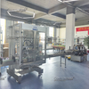 SPX 6 Nozzles Automatic Liquid Wash Filling Machine with Labeling Machine Cosmetic Production Line