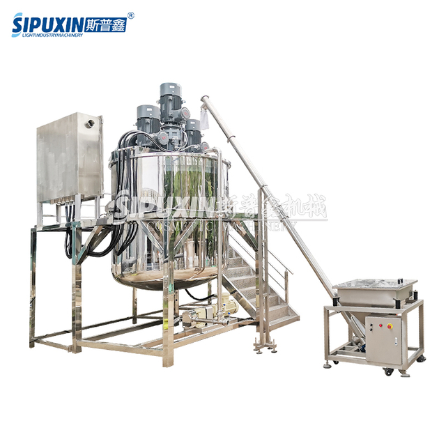 High Efficiency Stainless Steel Mixing Tank Paint Mixing Machine with High Shear Homogenizer