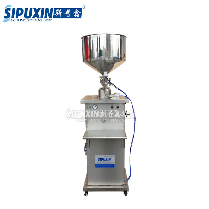 Popular Semi Automatic Water Juice Soft Drink Filling Machine