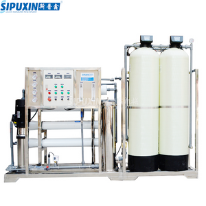 2000L Primary Reverse Osmosis Water Purification System Filter Water Treatment Machine