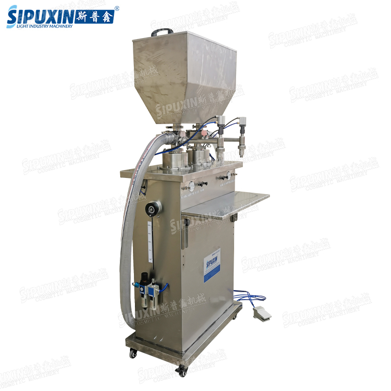 SPX Double Head Vertical Automatic Liquid Filling Machine 