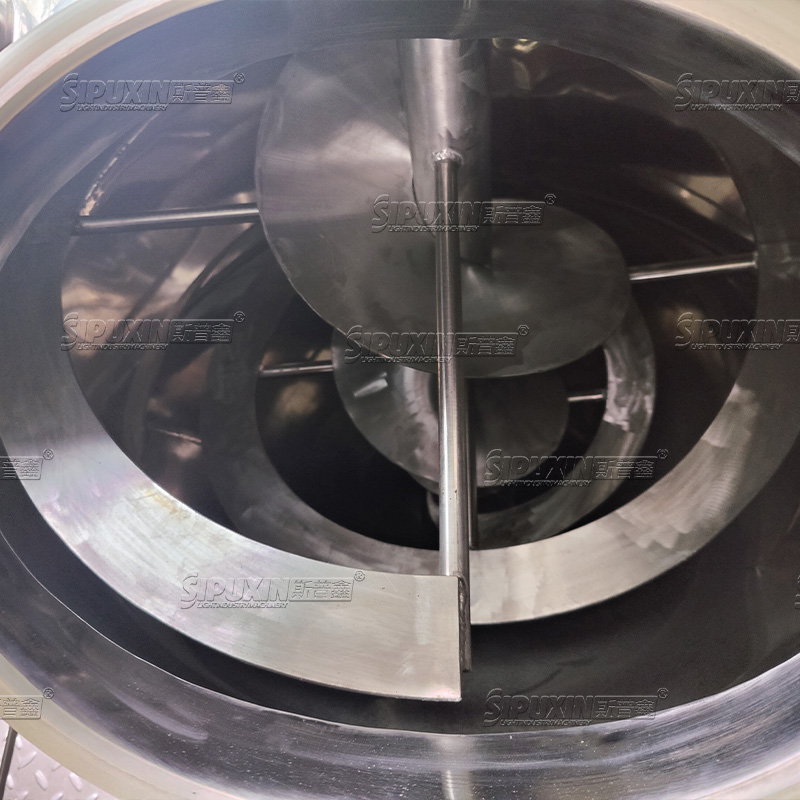 High Quality Vacuum Mixing Equipment Paddle Mixer Toothpaste Making Machine