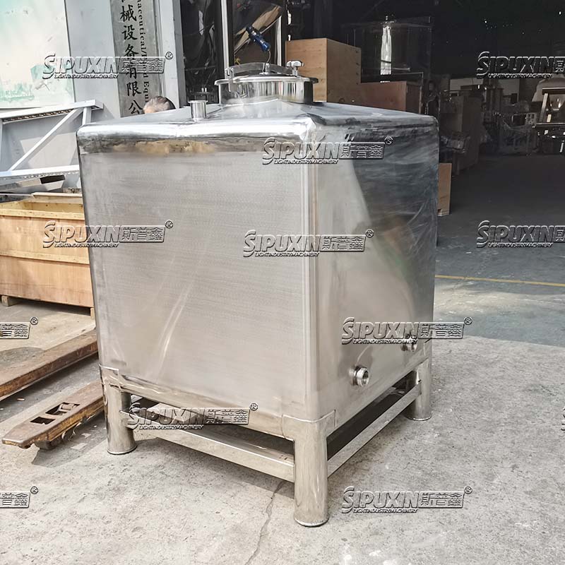 SPX Water Tank Perfume Making Machine Mixing Tank Perfume Pneumatic Dispersion Storage Tank