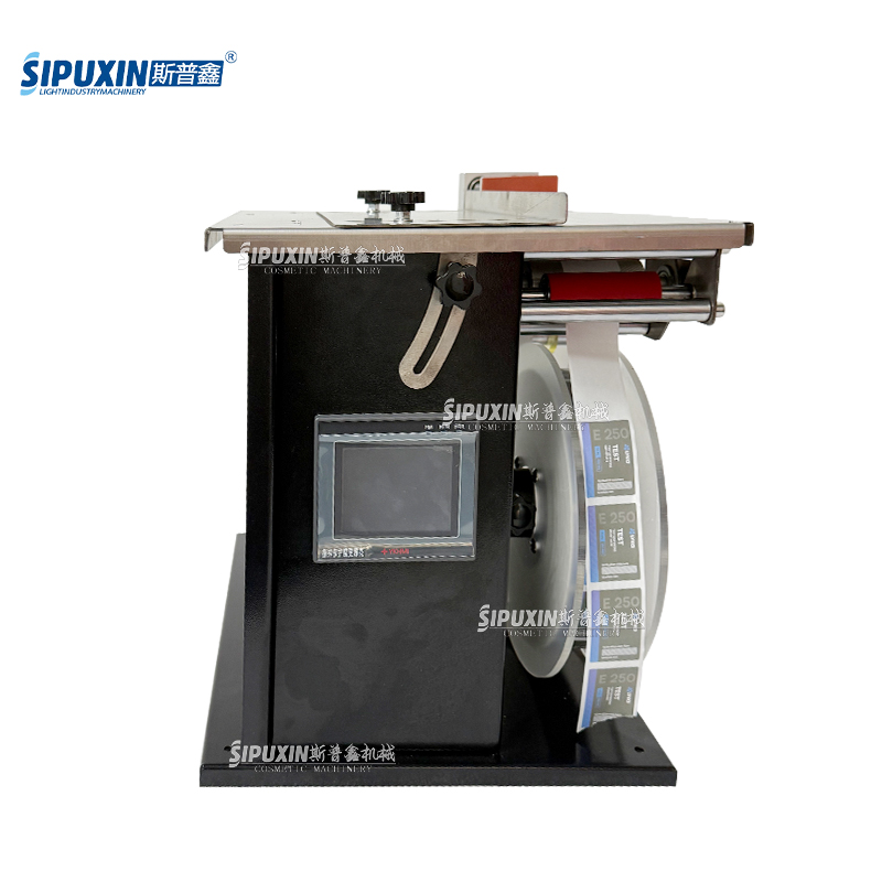  Factory Direct Supply Semi-automatic custom labeling machine for corner, side and top labels 