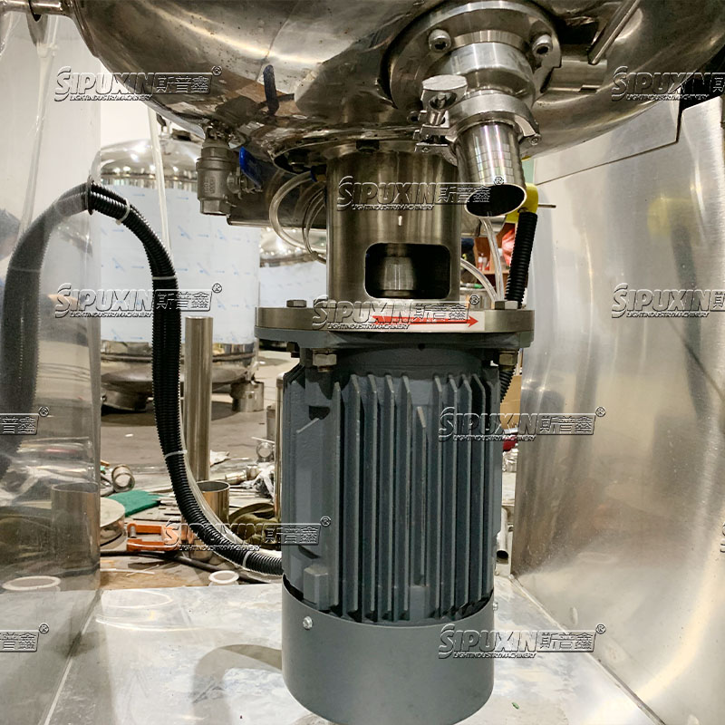 SPX High Speed Vacuum Homogenizing Emulsifying Machine For Making Cream Body Lotion