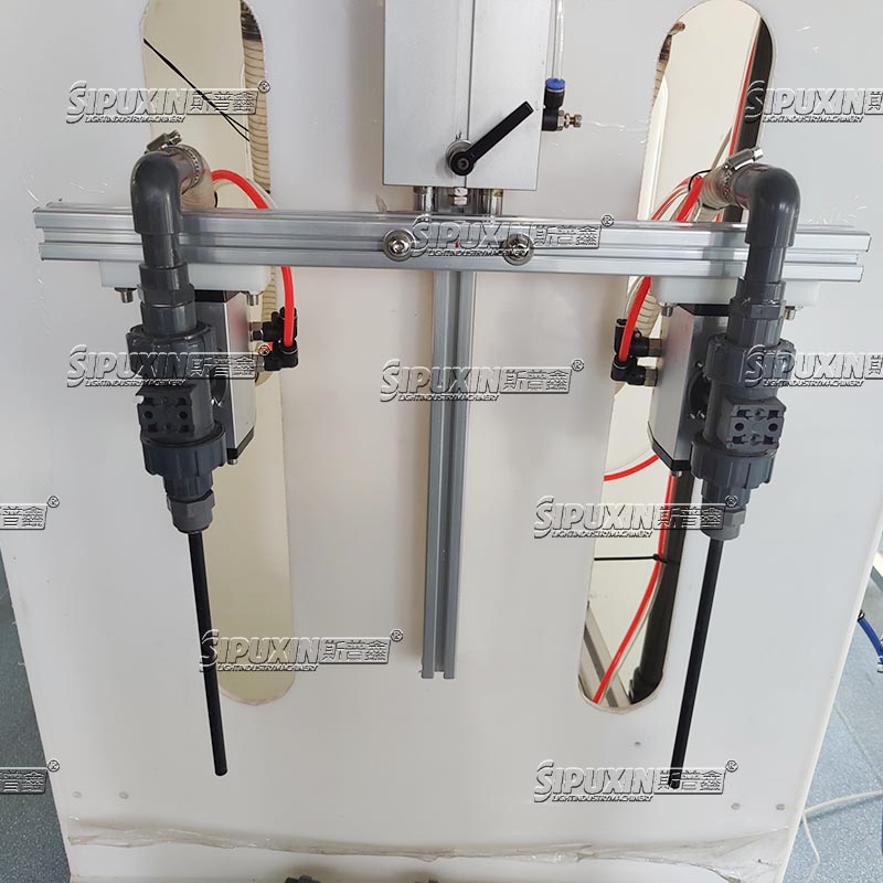  Automatic Single Head Double Discharge Filling And Capping Machine