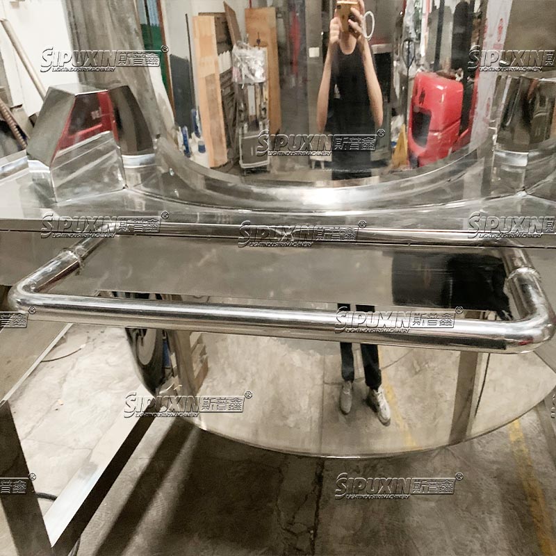 New Design Mobile 1000L Mixing Tank with Wheels, Portable Tilting Mixer for Liquid Chemical 