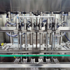 SIPUXIN 6 Nozzles Automatic Detergent Filling Capping Labeling Machine Cosmetic Production Line