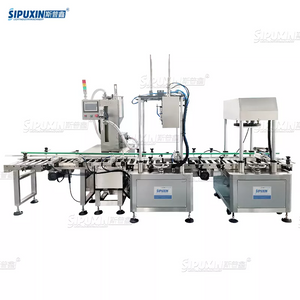 SPX Hot Selling Single Head Weighing Filling Machine Screw Capping Machine Bottle Jar Cream Mobility Liquid Filling Machine