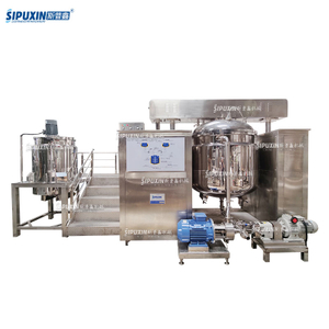 SPX High Standard Hydraulic Lifting Vacuum Emulsifier Mixer