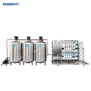 4000L Secondary Stage RO Water Filter Stainless Steel Water Treatment With Three Purify Tank