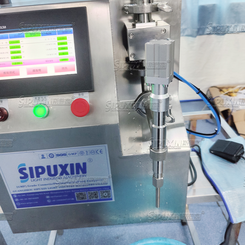 High Precision Single Head Filling Machine Cream Filler Gear Pump Filling Machine