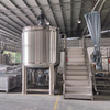 Mayonnaise Mixing Heating Tank With Homogenizer Soap Making Machine