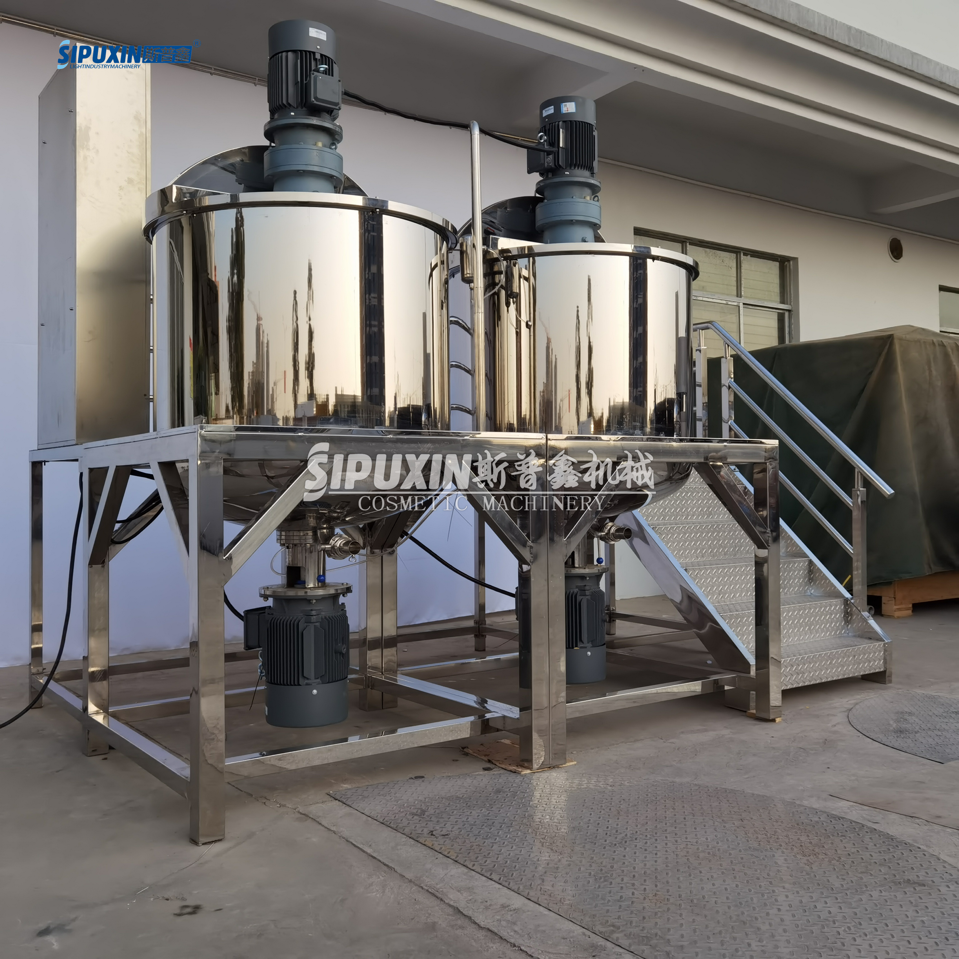 Spx 800L High Viscosity Chemicals Shampoo Agitator Tank 